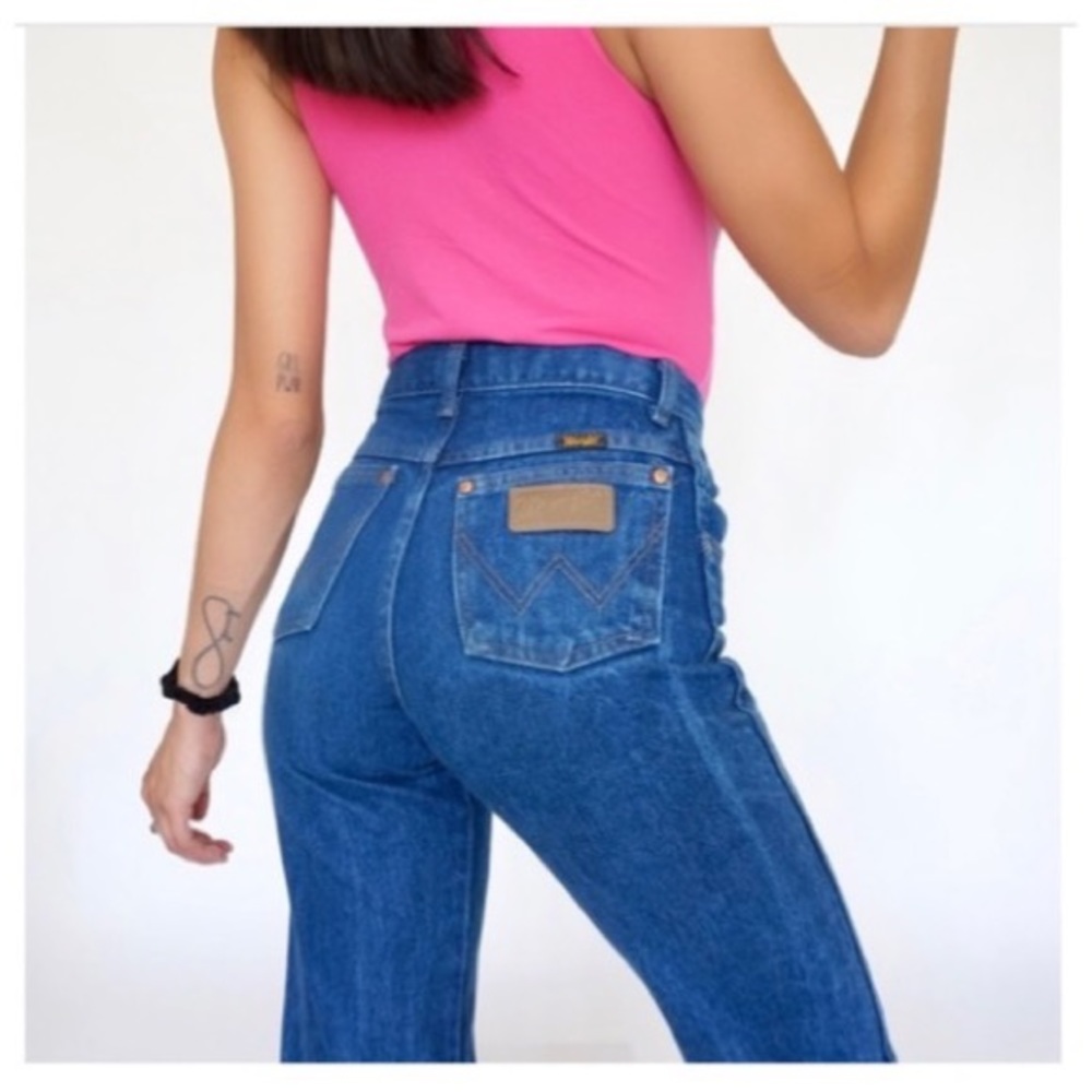 Wrangler High Rise Women's Jeans - Blue